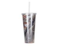 Thirzt 2 Go Tumbler with Lid & Straw - Forest Camo-AC3017