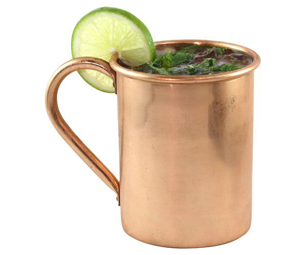 Moscow Mule Copper Mug and Handle 16 oz