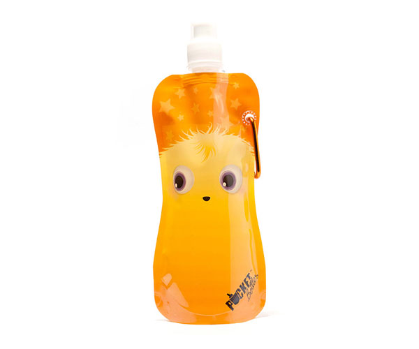 Pocket Bottle, Orange Monster