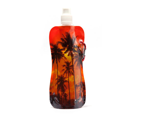 Beach Sunset Pocket Bottle With Brush