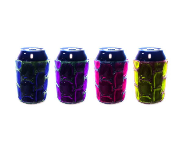 Can Cooler Assortment 2: Purple, Lime, Blue, Pink