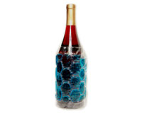 The Cool Sack - Wine Bottle Wrap - Blue-CS4006