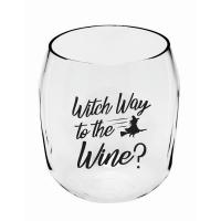Witch Way Ever Drinkware Wine Tumbler-ED1001-CHW2