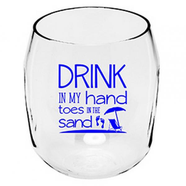 Sandy Toes Ever Drinkware Wine Tumbler