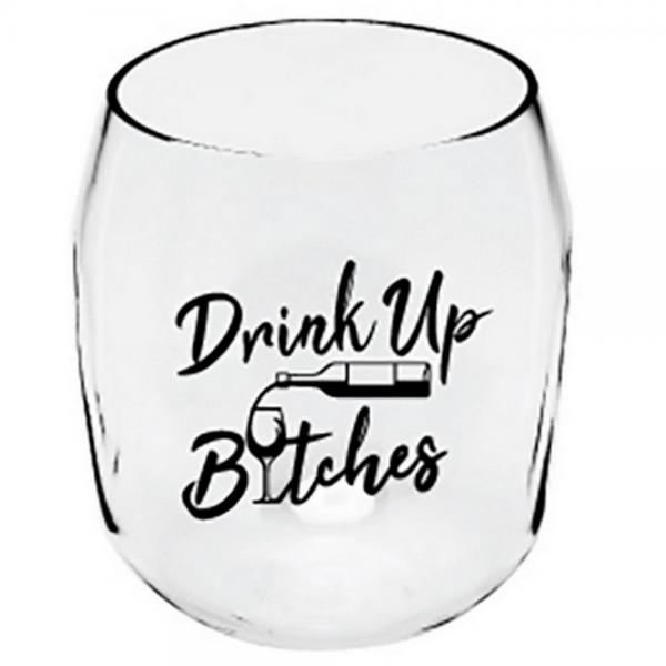 Drink Up Bitches EverDrinkware Wine Tumbler