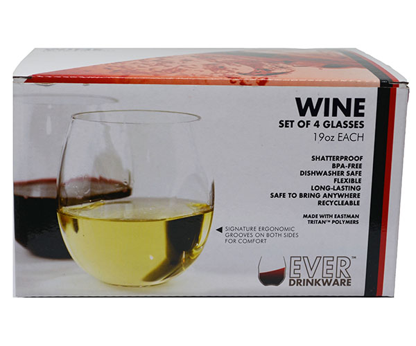 EverDrinkware Wine Tumbler 4 Piece Boxed Set