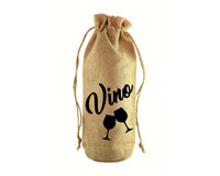Vino Jute Wine Bottle Sack-JB1011