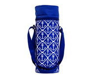 Insulated Wine Tote - Anchors-P3001