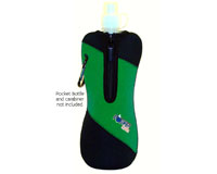 Neoprene Jacket For Pocket Bottles Green/Black-PBJ-101