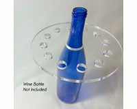 12 Hole Round Bottleneck Wine Bottle Stopper Display-R12