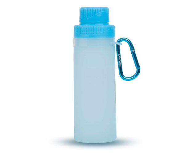 Silicone Bottle Foldable 500Ml Blue