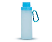 Silicone Bottle Foldable 500Ml Blue-SB106