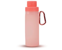 Silicone Bottle Foldable 500Ml Red-SB109