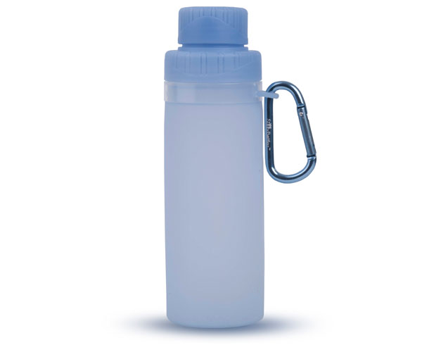 Silicone Bottle Foldable 500Ml Navy